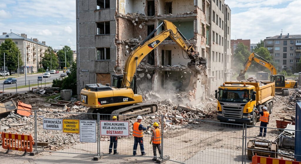 Demontāža: kā pareizi sagatavot telpu remontam