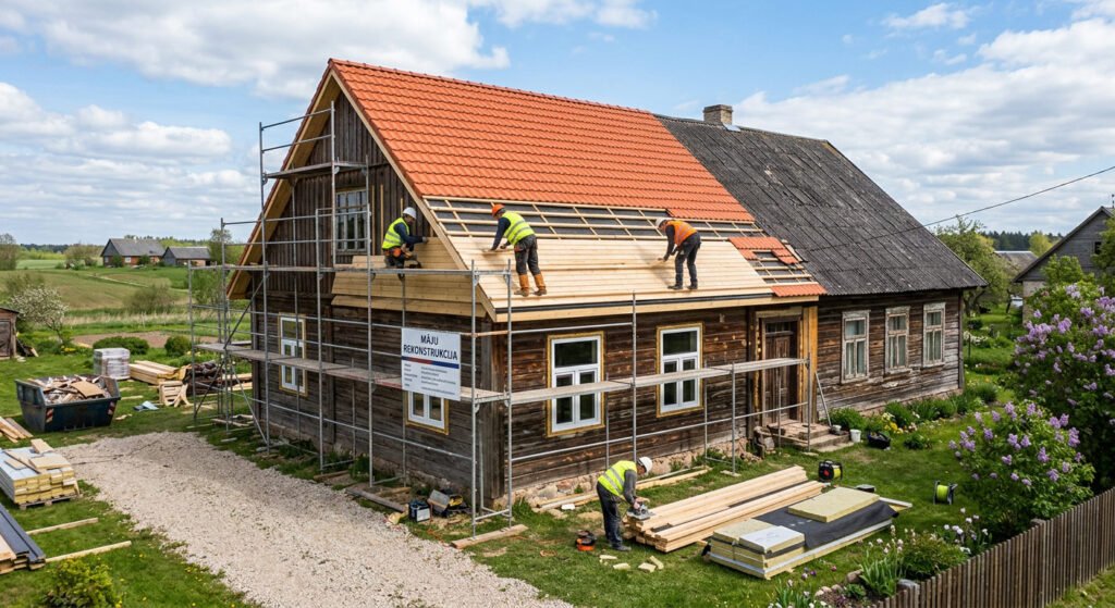 Rekonstrukcija: kad nepieciešama pilnīga pārbūve
