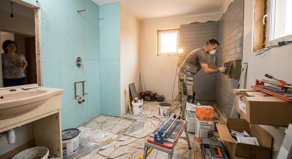 Vannas istabas remonts: no plāna līdz realizācijai